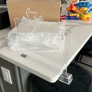 6 new acrylic shelf dividers